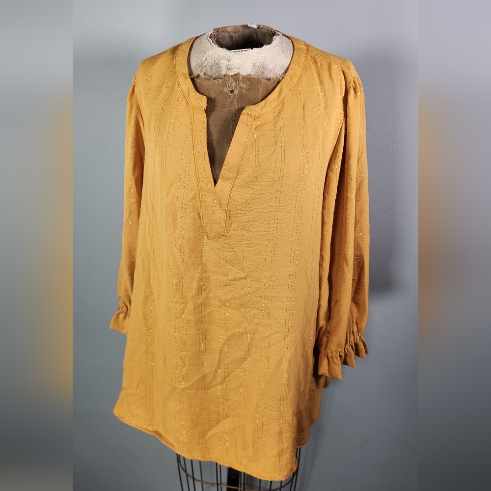 Meri Skye peasant top size 1X